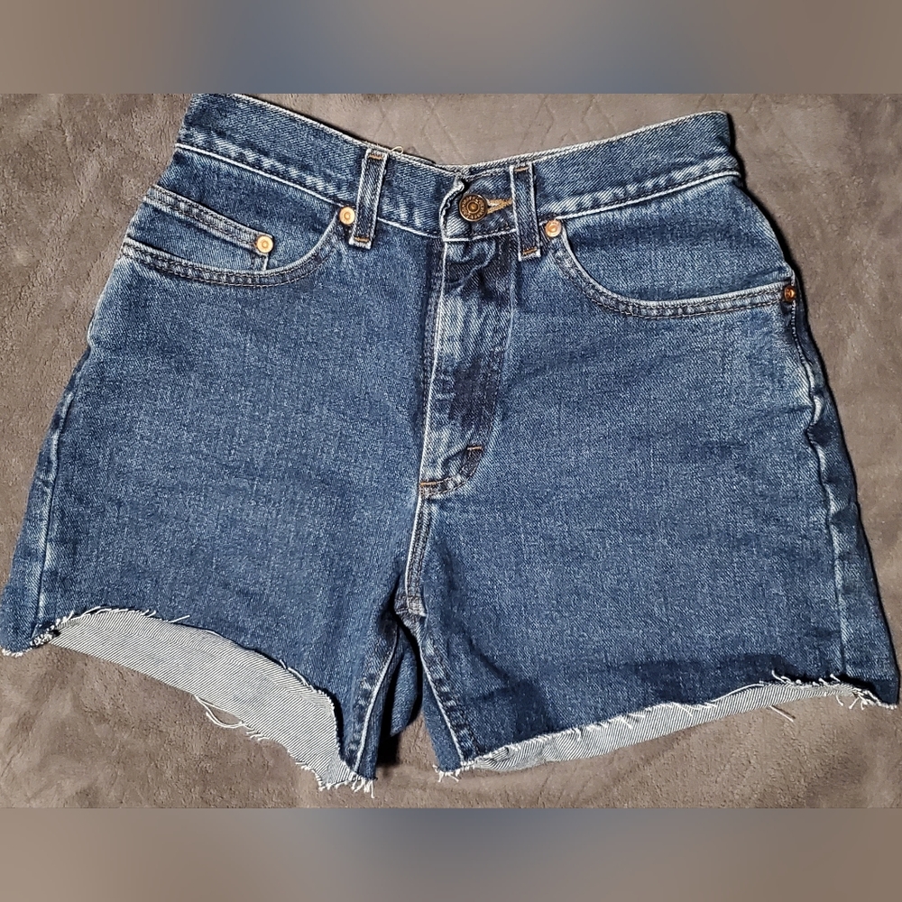 Vintage Lee upcycled jean shorts
